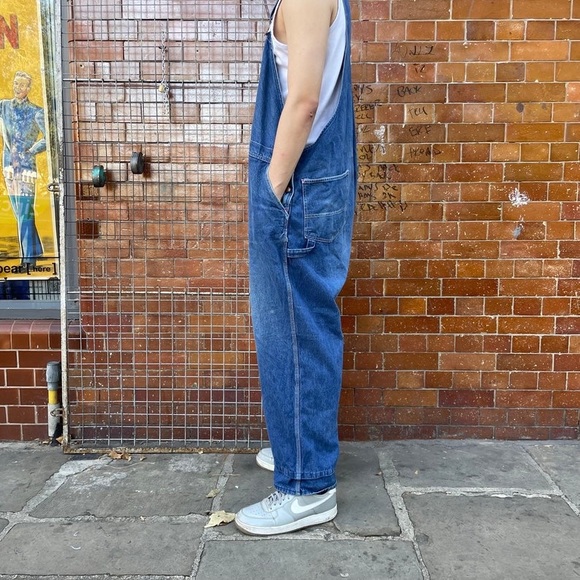 Round House Overalls Made in USA Vintage 42x30 - Picture 2 of 13